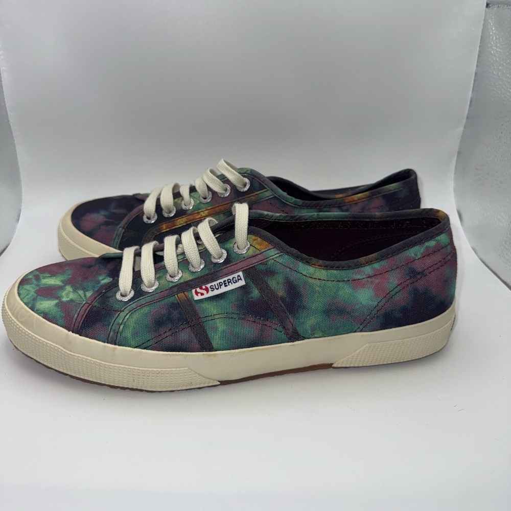Superga Multicolor Canvas Sneakers. Size 9.5